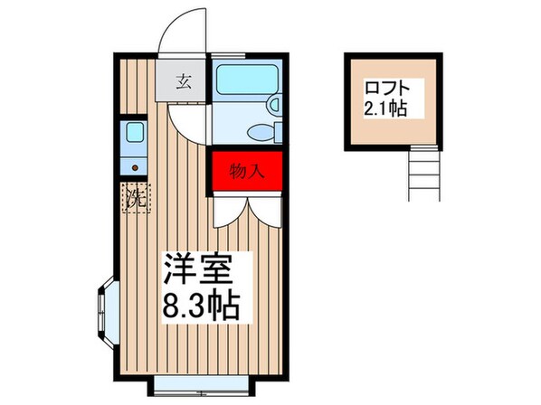 ブルーハイネス清瀬Ⅰの物件間取画像